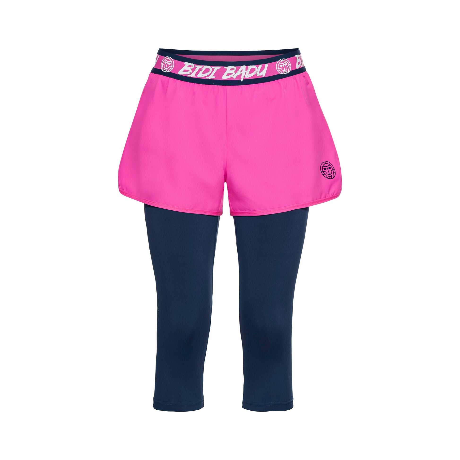 BIDI BADU Flor Tech Shopri Ragazze - rosa, blu scuro