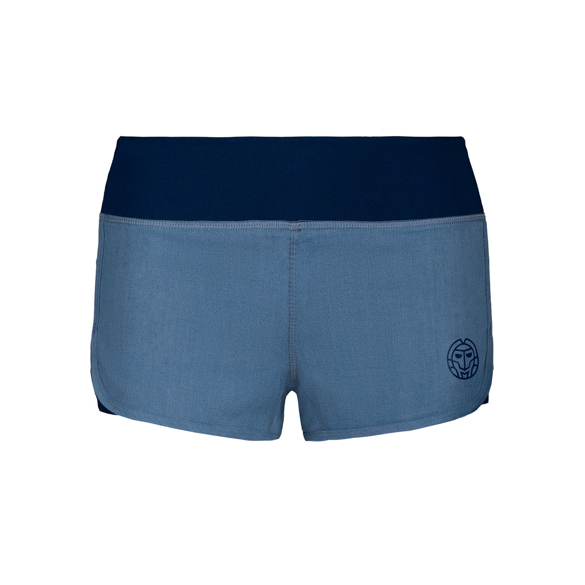 BIDI BADU Hulda Jeans Tech 2in1 Pantaloncini Donna - blu, blu scuro