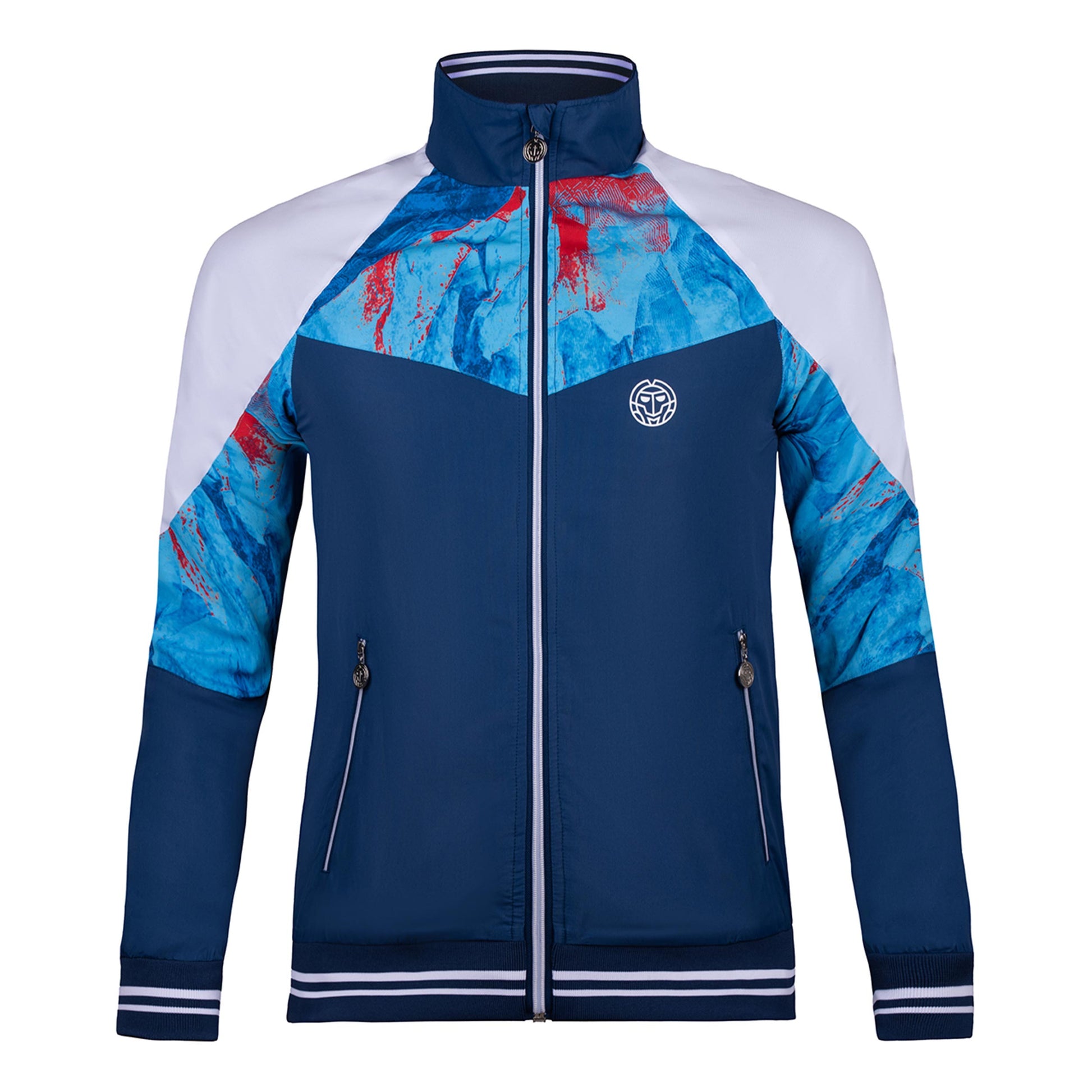 BIDI BADU Jabu Tech Giacca da allenamento Uomini - blu scuro, blu chiaro