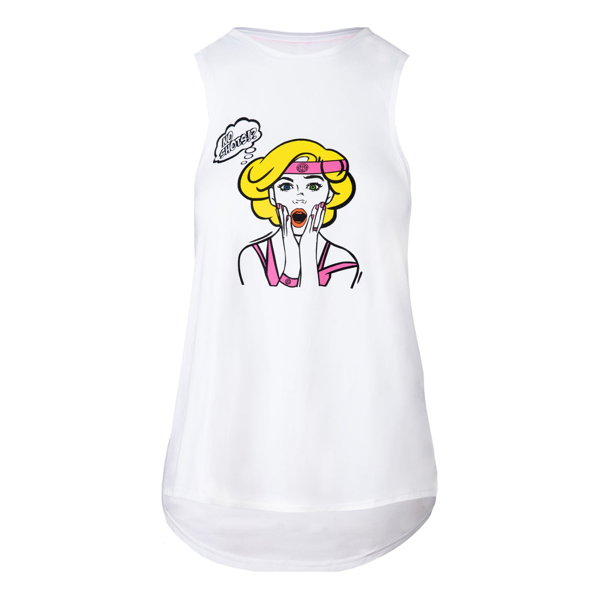 BIDI BADU Akua Lifestyle Canottiera Donna - bianco,