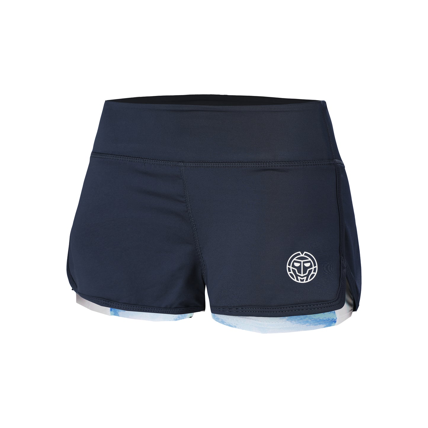 BIDI BADU Chidera Tech 2in1 Pantaloncini Donna - blu scuro, multicolore