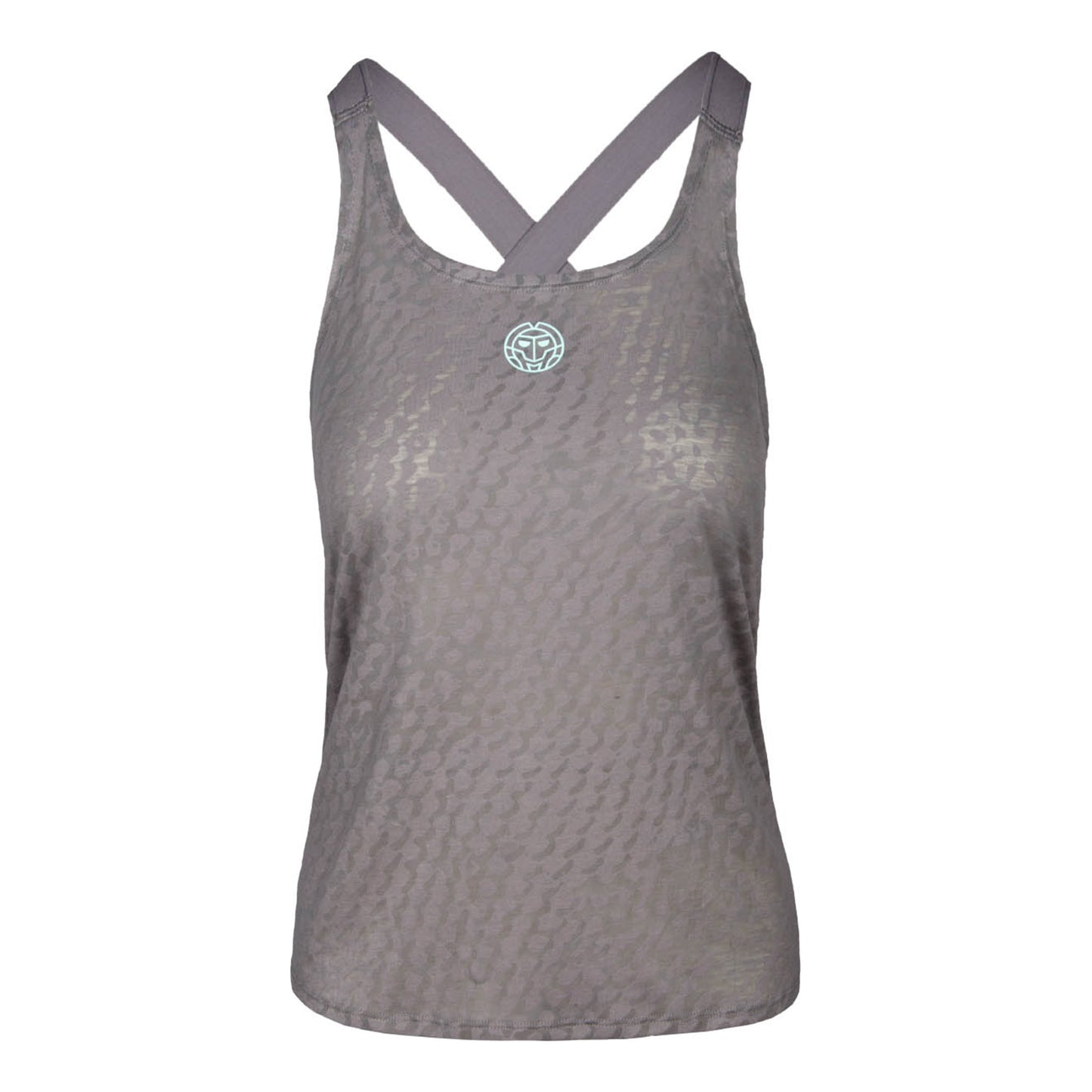 BIDI BADU Afua Tech Burnout Canottiera Donna - grigio,