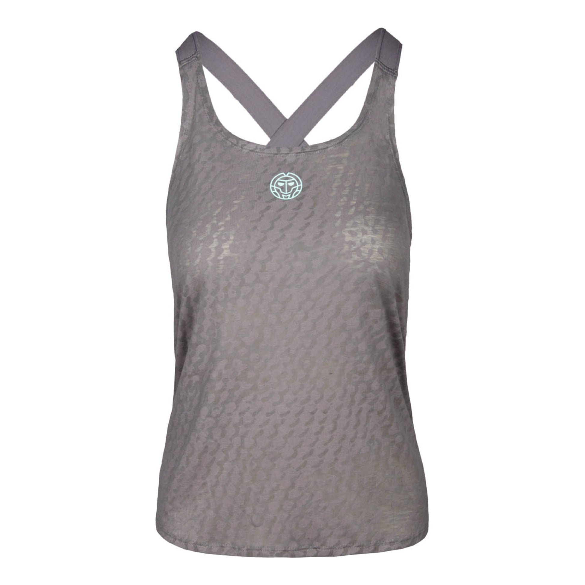 BIDI BADU Afua Tech Burnout Canottiera Donna - grigio,