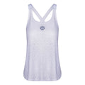 Afua Tech Burnout Canottiera Donna - bianco,