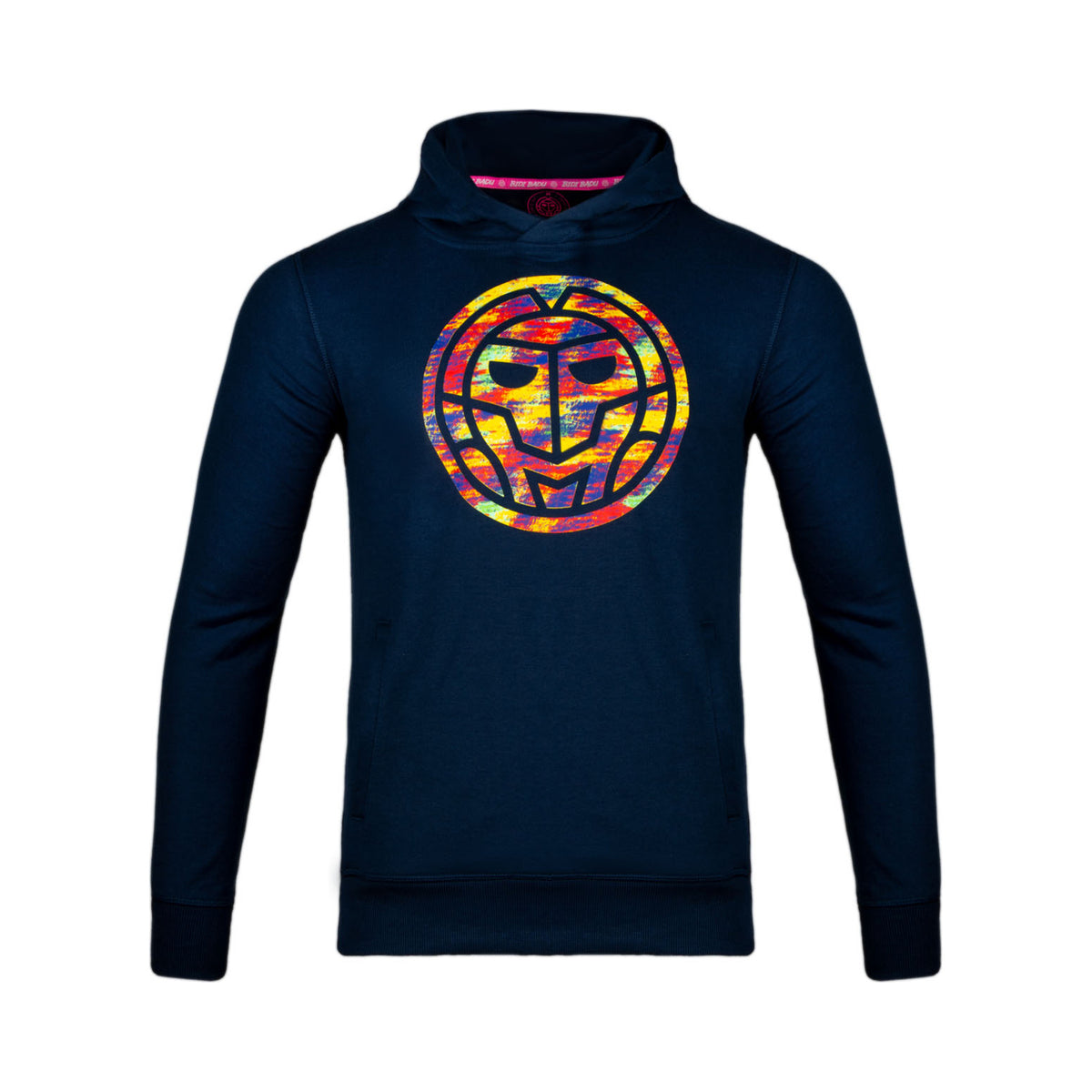 BIDI BADU Senyo Lifestyle Felpa con cappuccio Ragazzi - blu scuro, multicolore