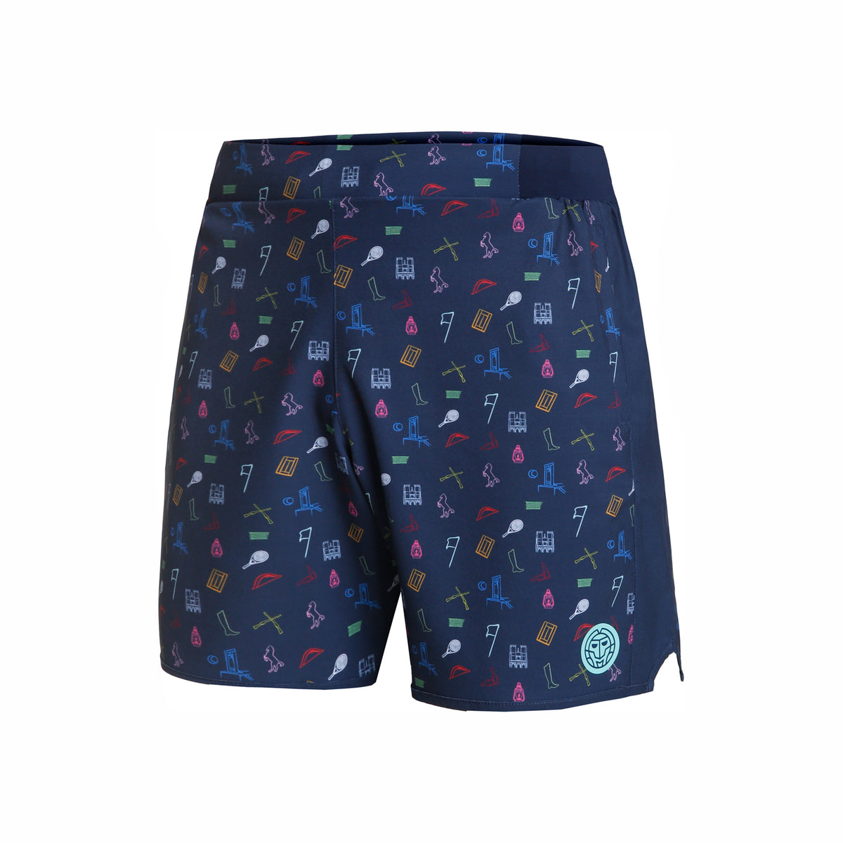BIDI BADU Tafari Tech Pantaloncini Ragazzi-Blu Scuro,Multicolore