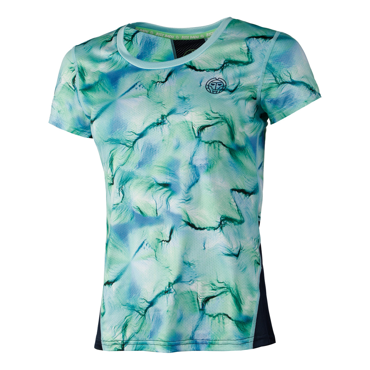 BIDI BADU Eve Tech Roundneck Maglietta Donna - multicolore,