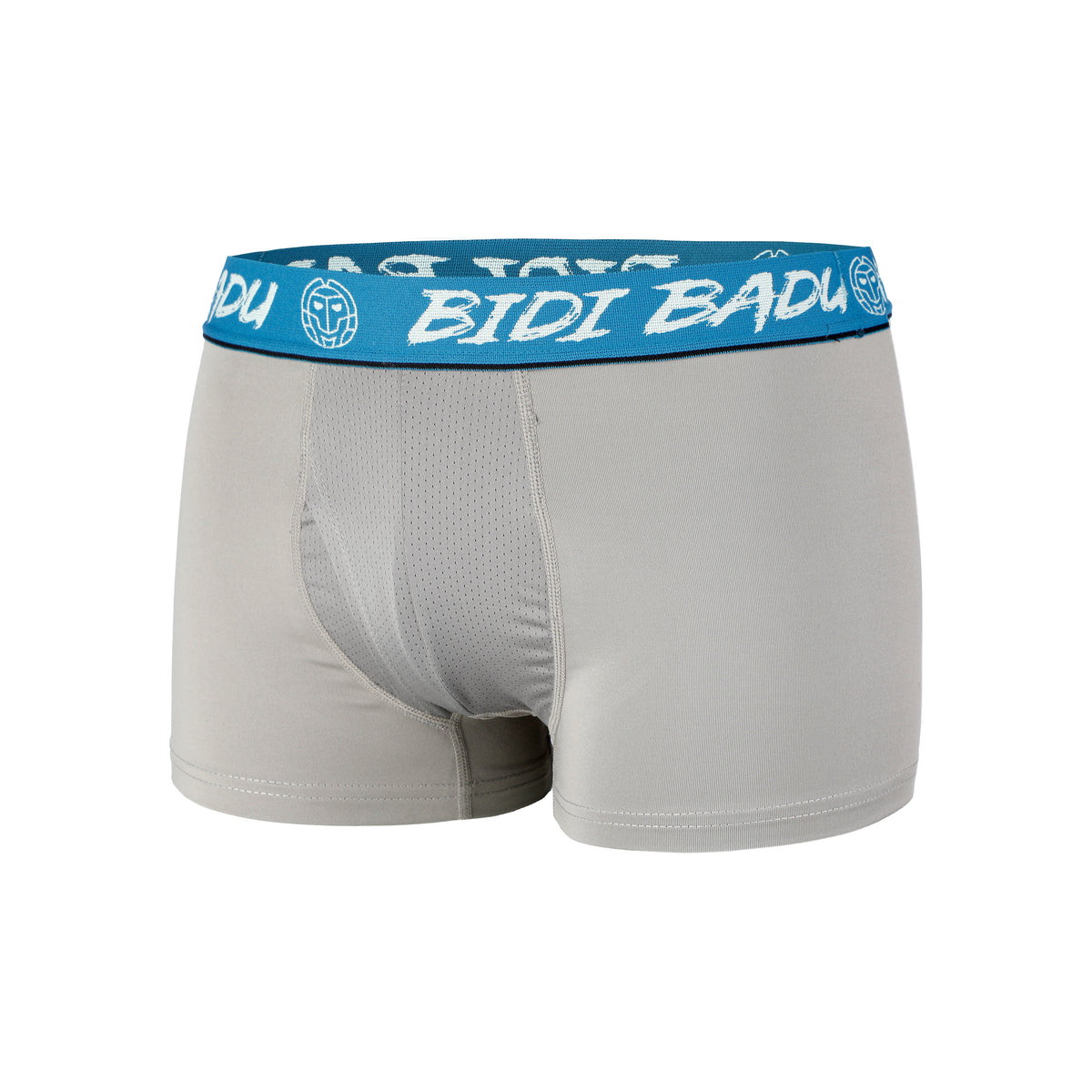BIDI BADU Max Basic Boxer Pantaloncini Uomini-Grigio