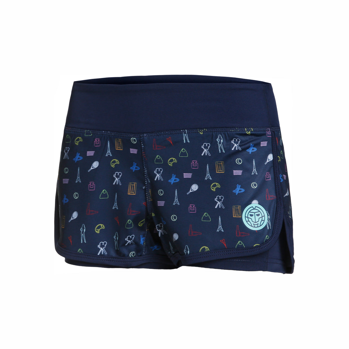 BIDI BADU Imara Tech 2in1 Pantaloncini Ragazze - blu scuro, multicolore
