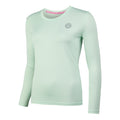 Pia Tech Roundneck Manica Lunga Donna-Turchese