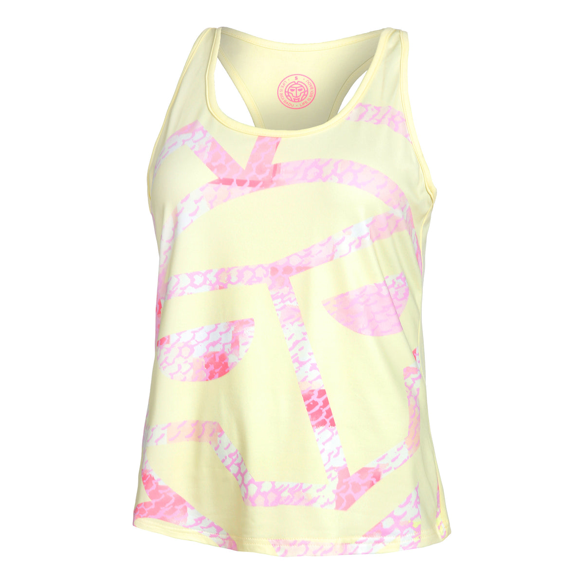 BIDI BADU Tadisa Lifestyle Canottiera Donna - giallo,