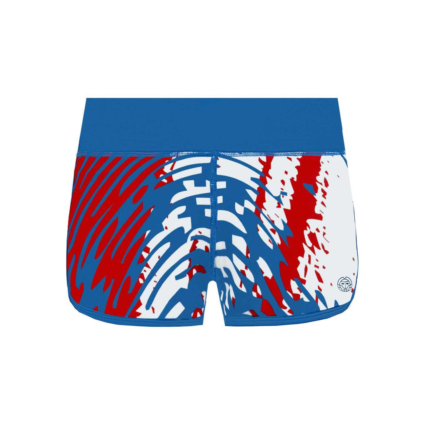BIDI BADU Sua Tech 2in1 Pantaloncini Donna-Blu,Bianco