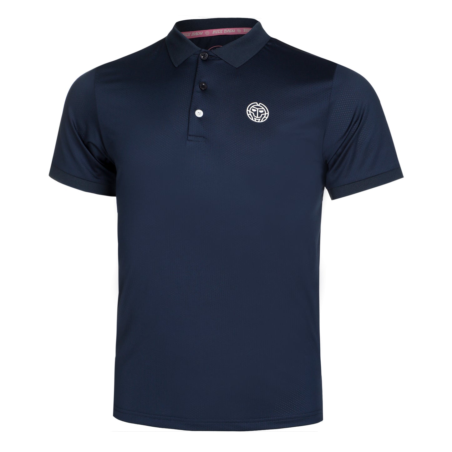 BIDI BADU Crew Polo Uomini-Blu Scuro