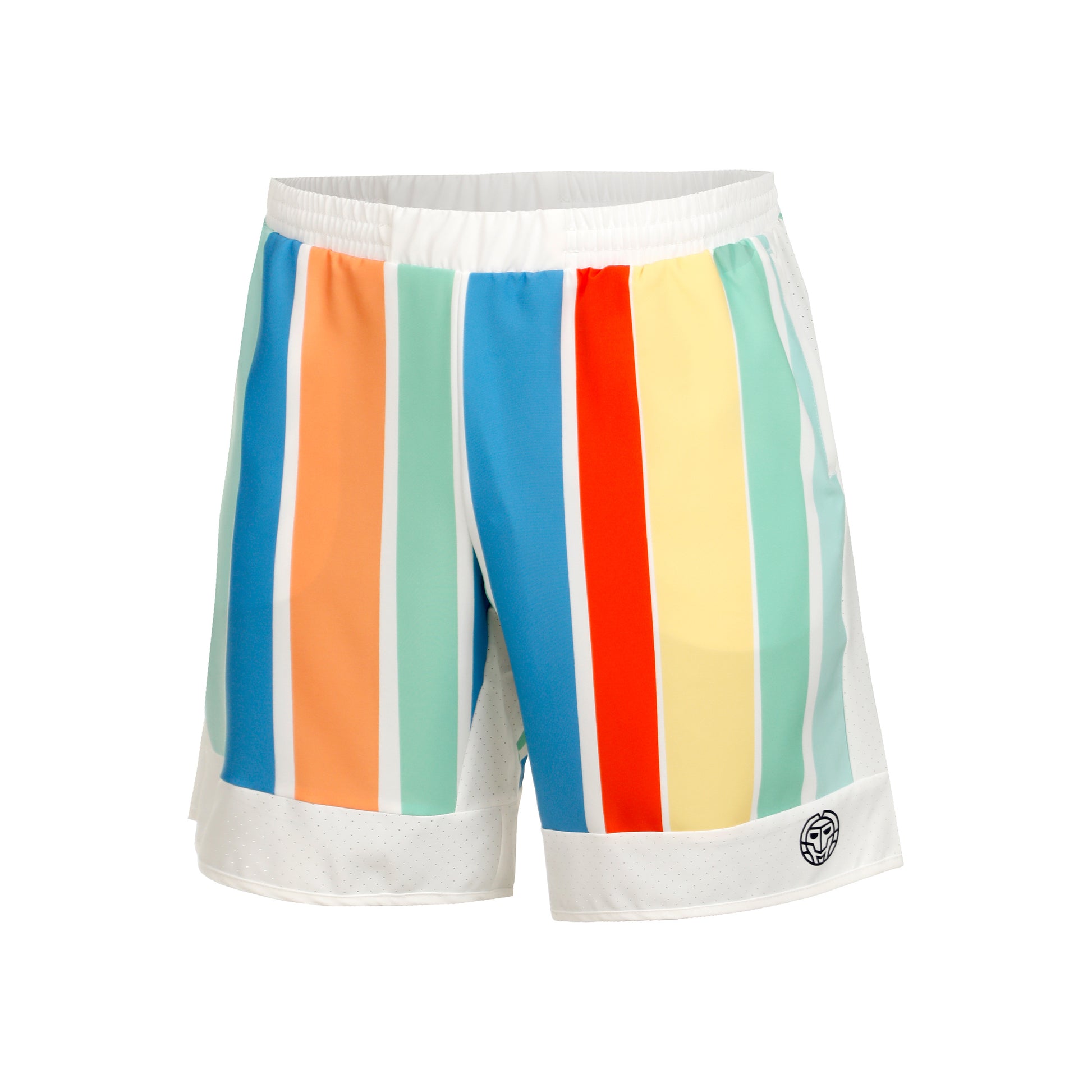 BIDI BADU 7in Pantaloncini Uomini - bianco, multicolore