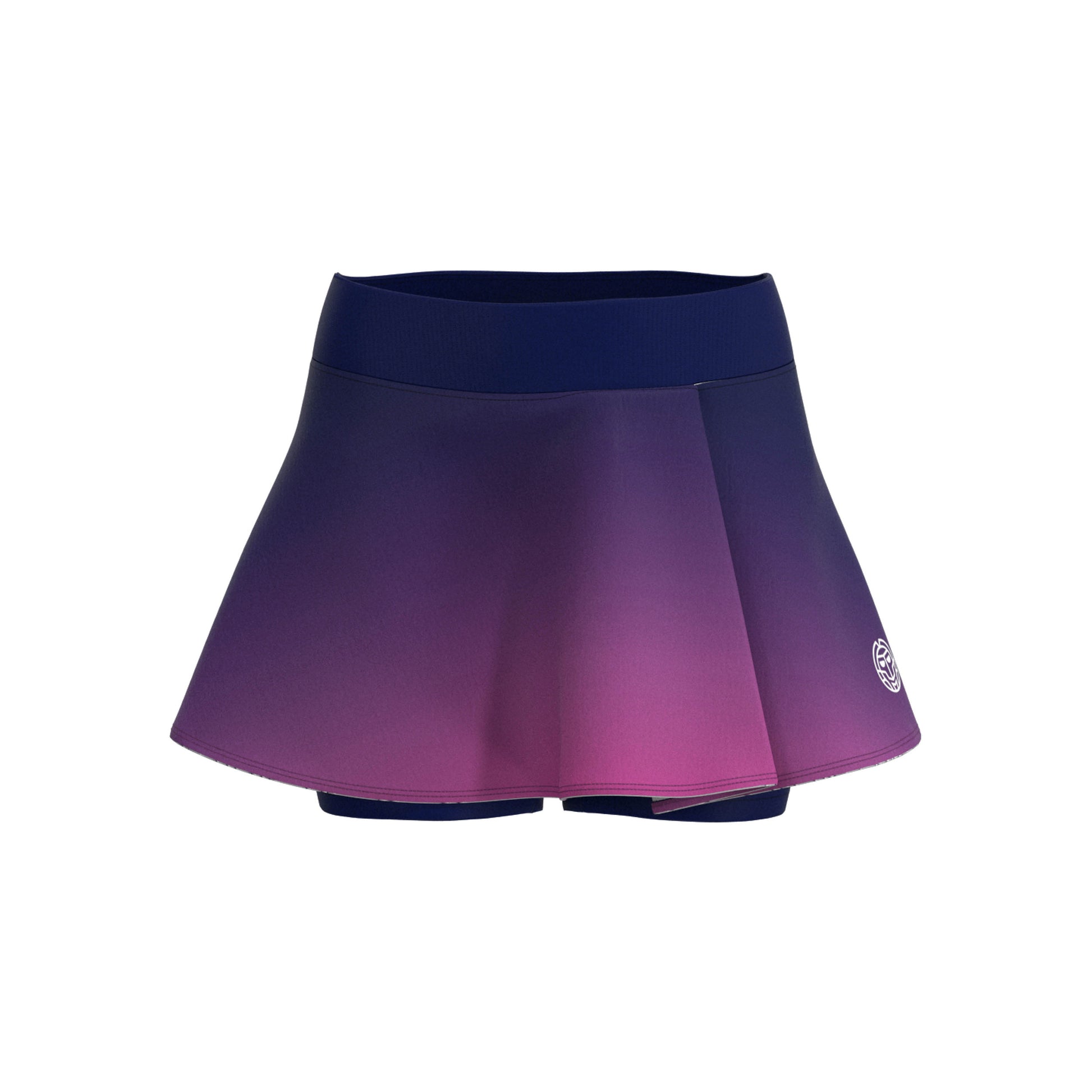 BIDI BADU New York Printed Wavy Gonna Ragazze - rosa, blu scuro
