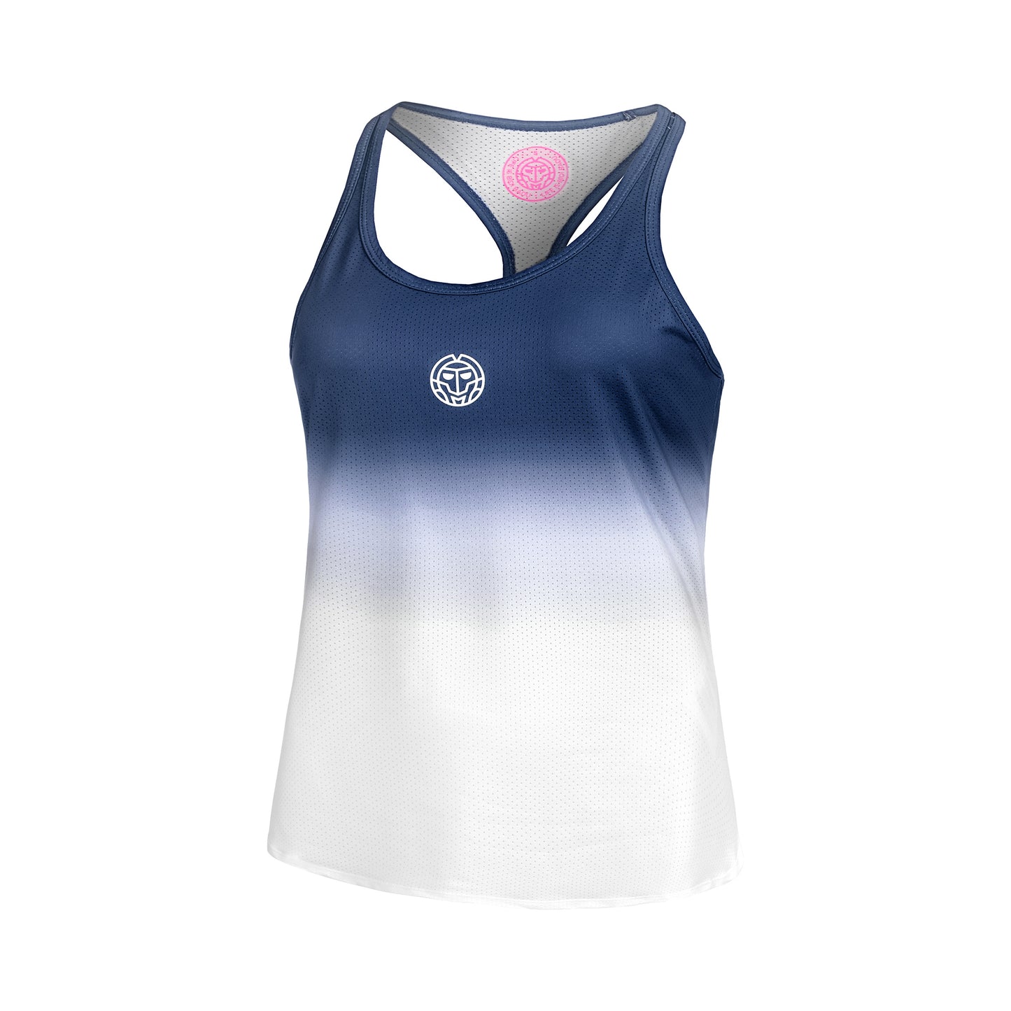 BIDI BADU Crew Gradiant Canottiera Ragazze-Blu Scuro,Bianco