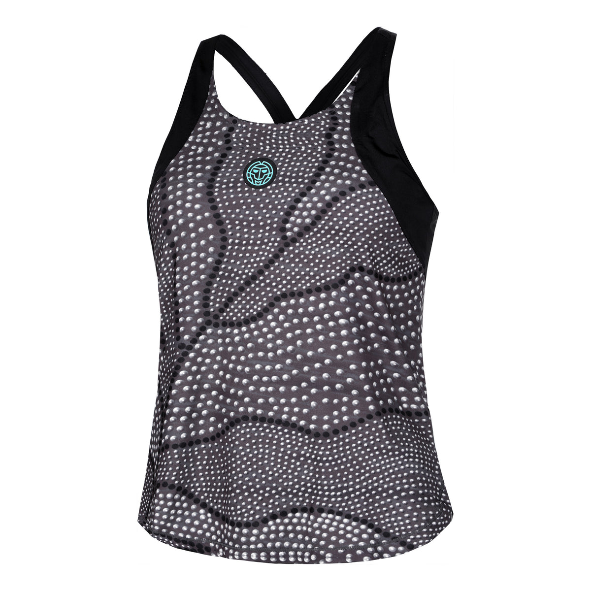 BIDI BADU Pure Wild Canottiera Donna - nero, bianco