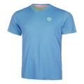 Crew Inside Out V-Neck Maglietta Uomini-Blu,Verde Neon