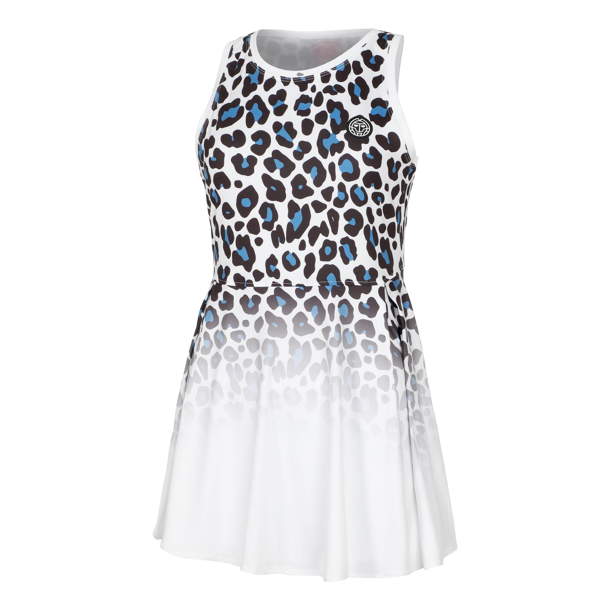 BIDI BADU Leoparty Styles 2in1 Abito Donna-Bianco,Nero