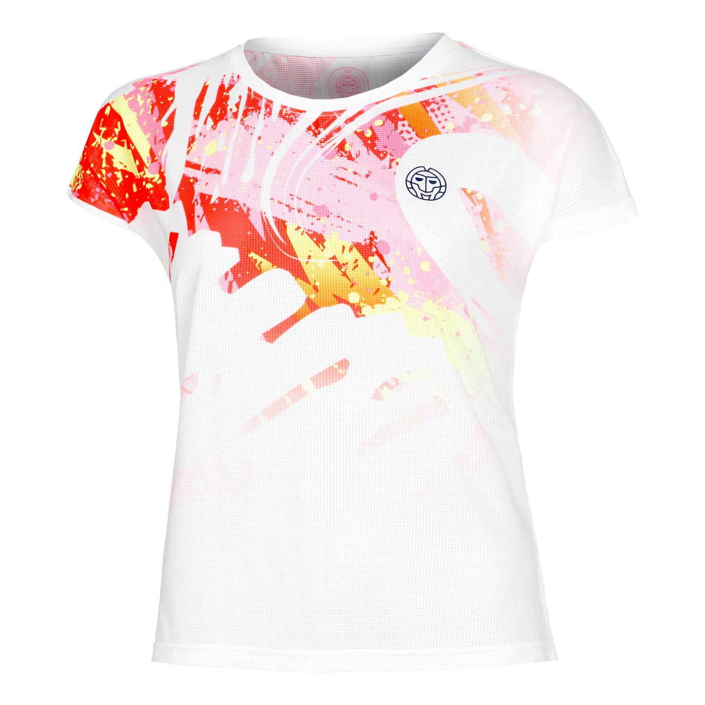 BIDI BADU Wild Arts Maglietta Donna - bianco, multicolore