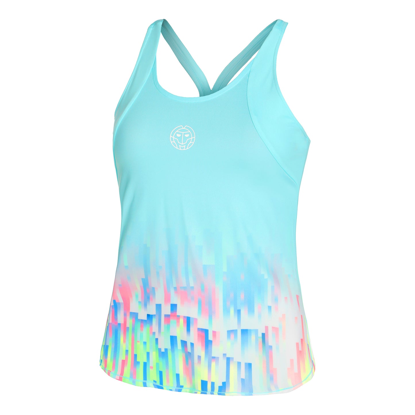 BIDI BADU Melbourne 2024 Canottiera Donna - turchese, multicolore