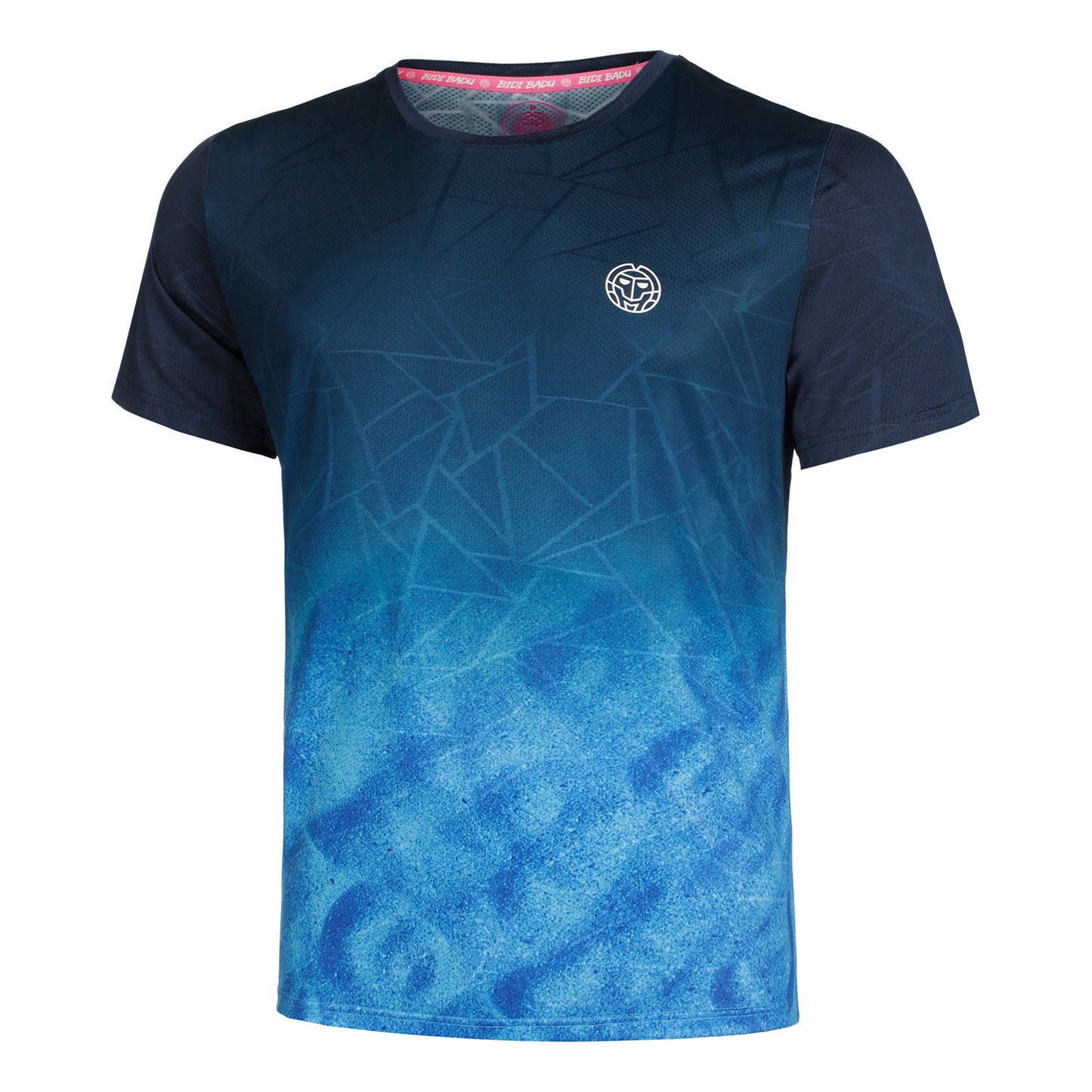 BIDI BADU Beach Spirit Maglietta Uomini - blu scuro, blu