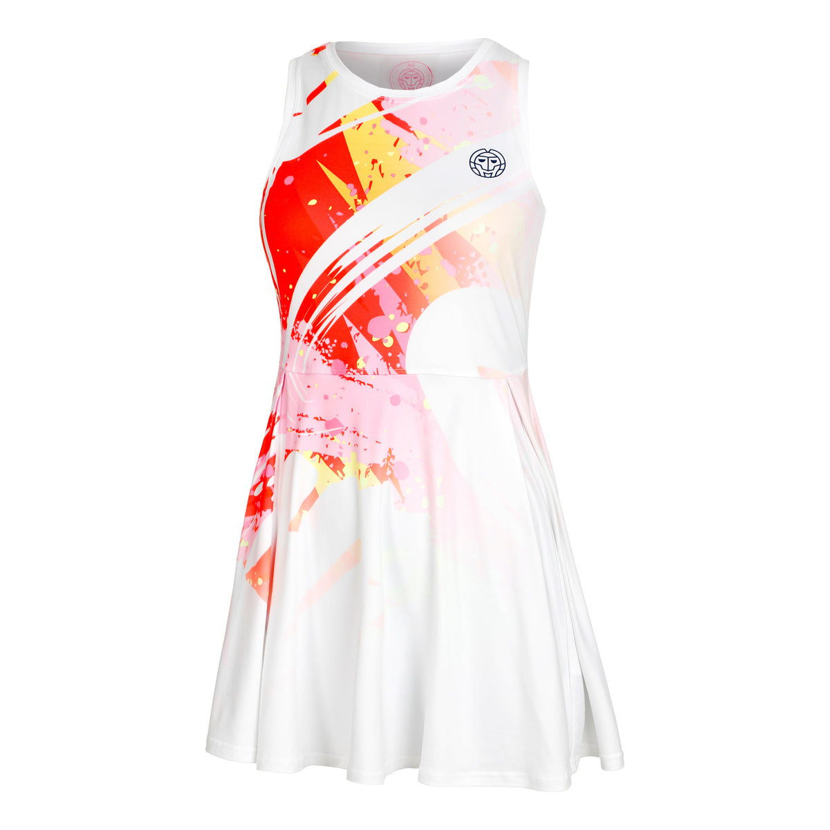 BIDI BADU Wild Arts Junior Abito Ragazze - bianco, multicolore