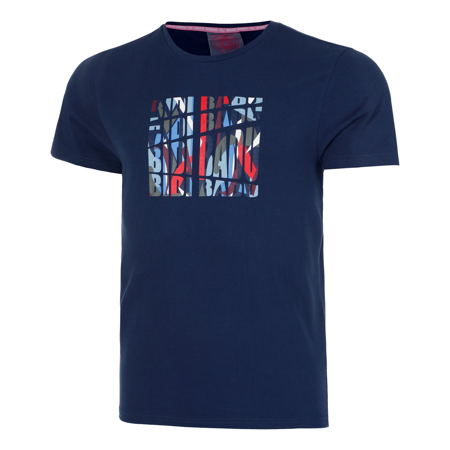 BIDI BADU New York 2024 Maglietta Uomini-Blu Scuro,Multicolore