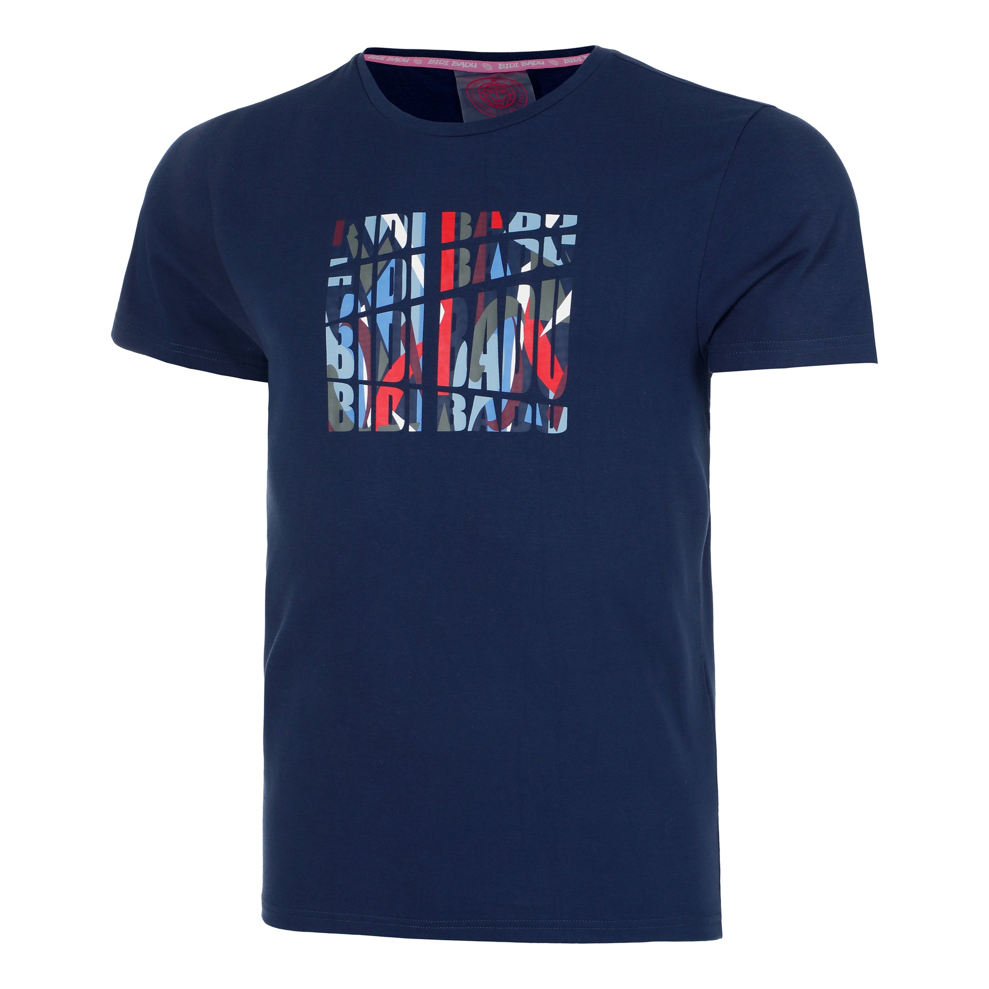 BIDI BADU New York 2024 Maglietta Uomini-Blu Scuro,Multicolore