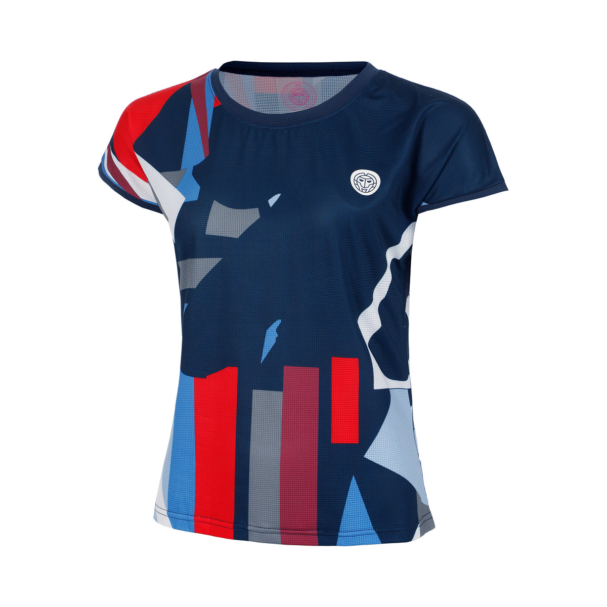 BIDI BADU New York 2024 Maglietta Ragazze-Blu Scuro,Multicolore
