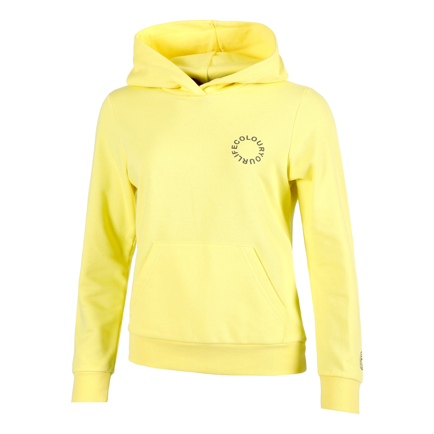 BIDI BADU Spectrum Chill Felpa Con Cappuccio Donna-Giallo