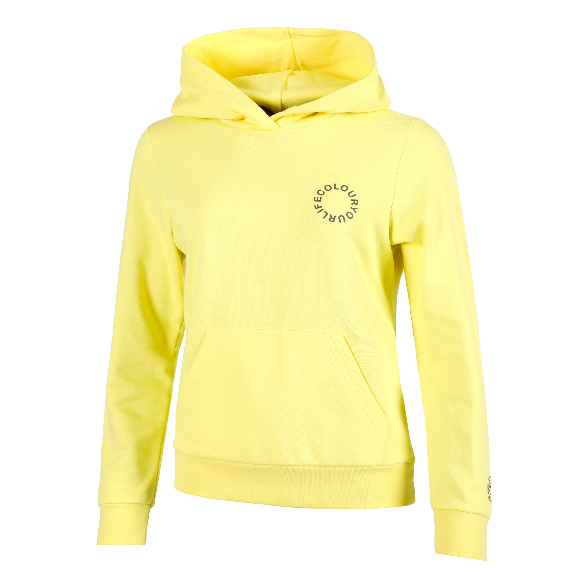 BIDI BADU Spectrum Chill Felpa Con Cappuccio Donna-Giallo