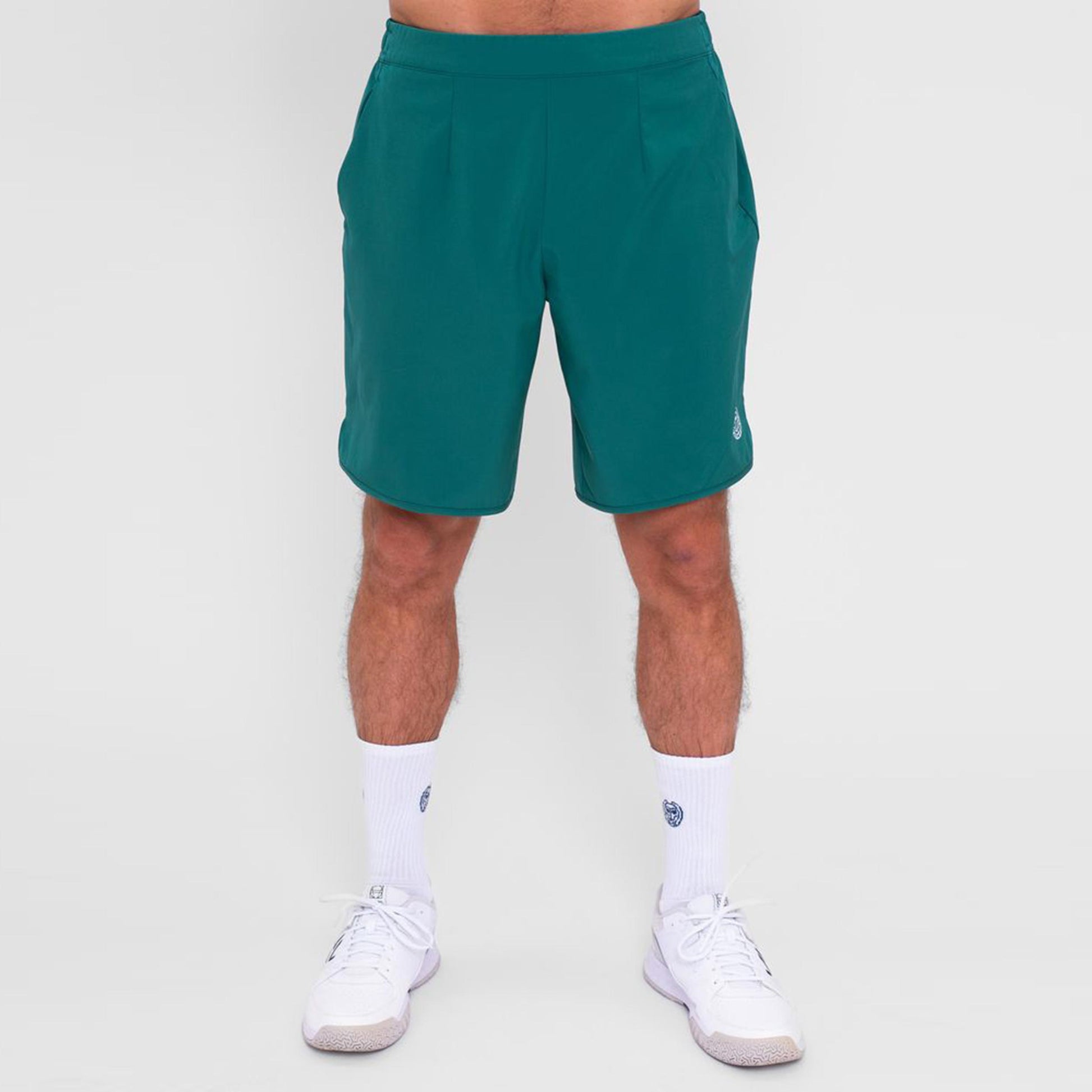 BIDI BADU Spike Crew 9Inch Pantaloncini Uomini-Verde Scuro