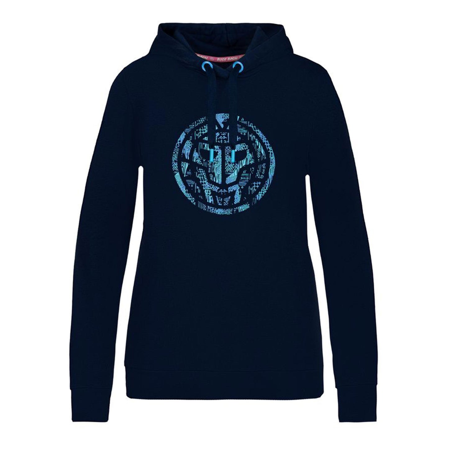BIDI BADU Sarabi Lifestyle Felpa Con Cappuccio Donna-Blu Scuro