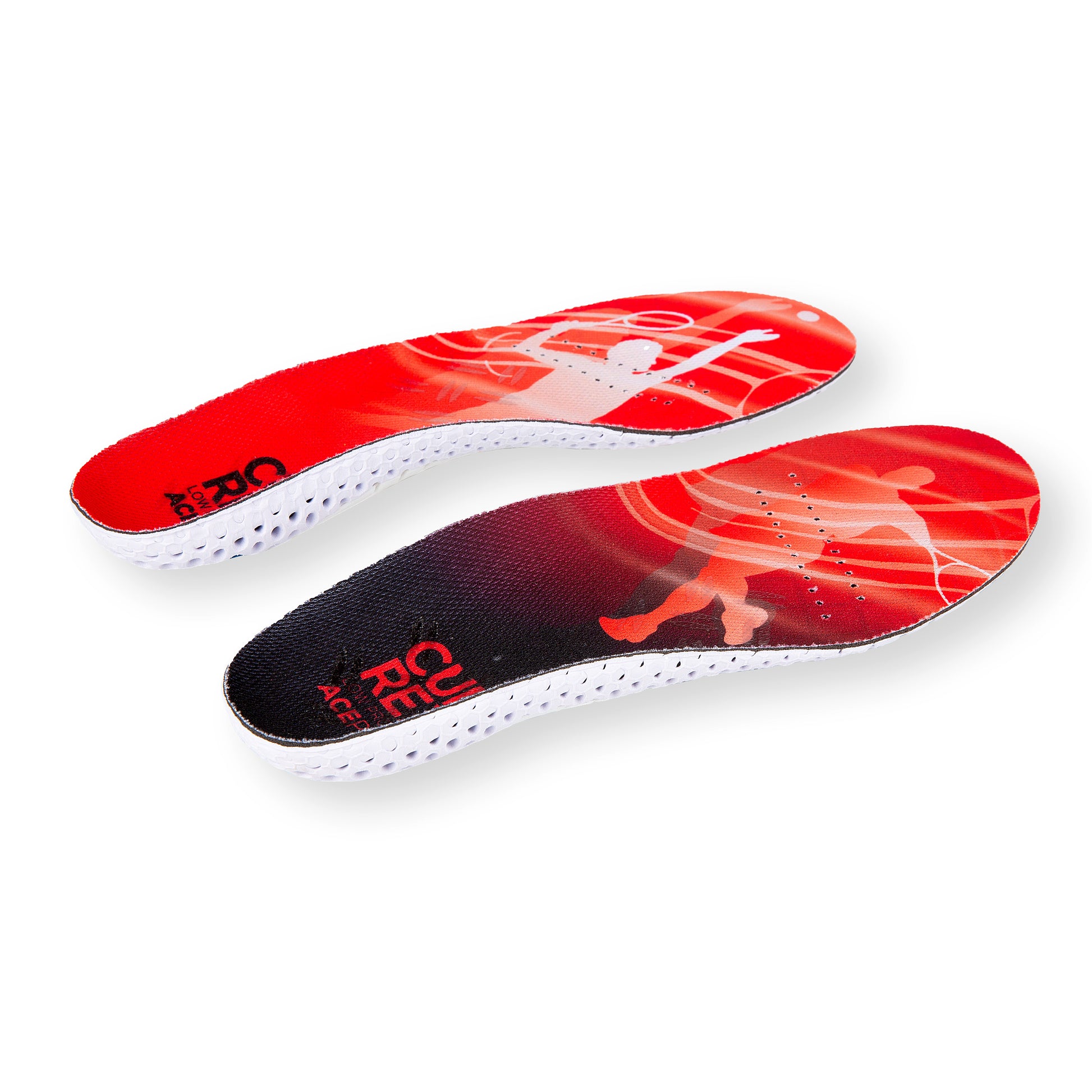 CURREX AcePro Low Soletta-Rosso,Rosso Scuro