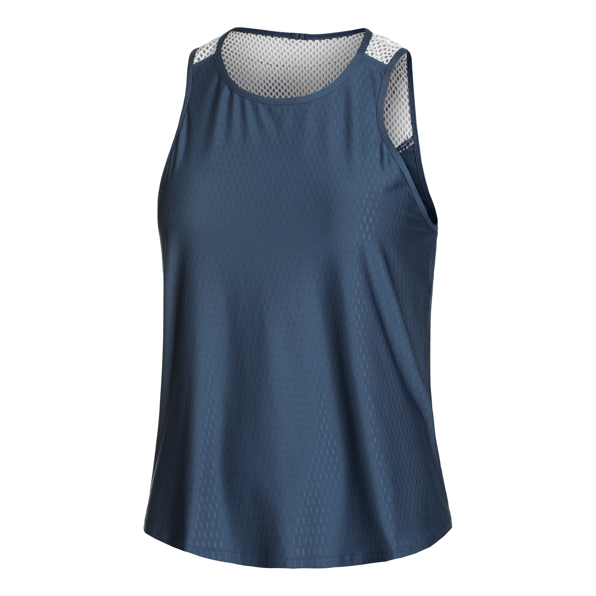 Lucky in Love Net It Be Canottiera Donna-Blu,Bianco