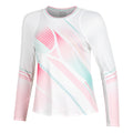 Sun Beat Manica lunga Donna - bianco, multicolore