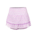 High Waist Petal Haze Gonna Donna-Bianco,Rosa