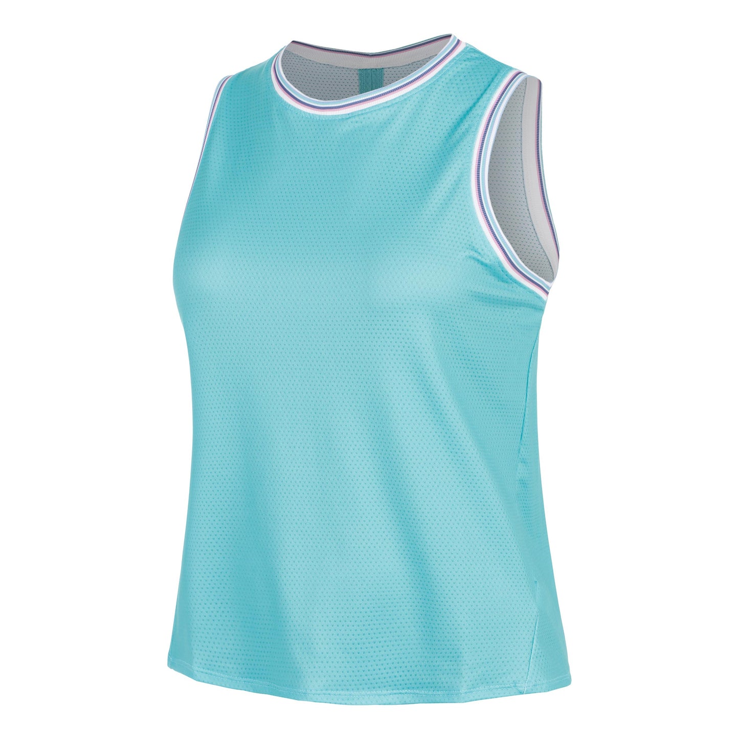 Lucky in Love Rerun Tank Canottiera Donna-Turchese