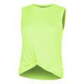 Twist Front Canottiera Donna-Verde Neon