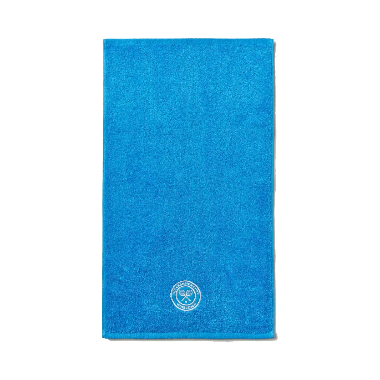 Christy Embroidered Guest Asciugamano-Blu Chiaro