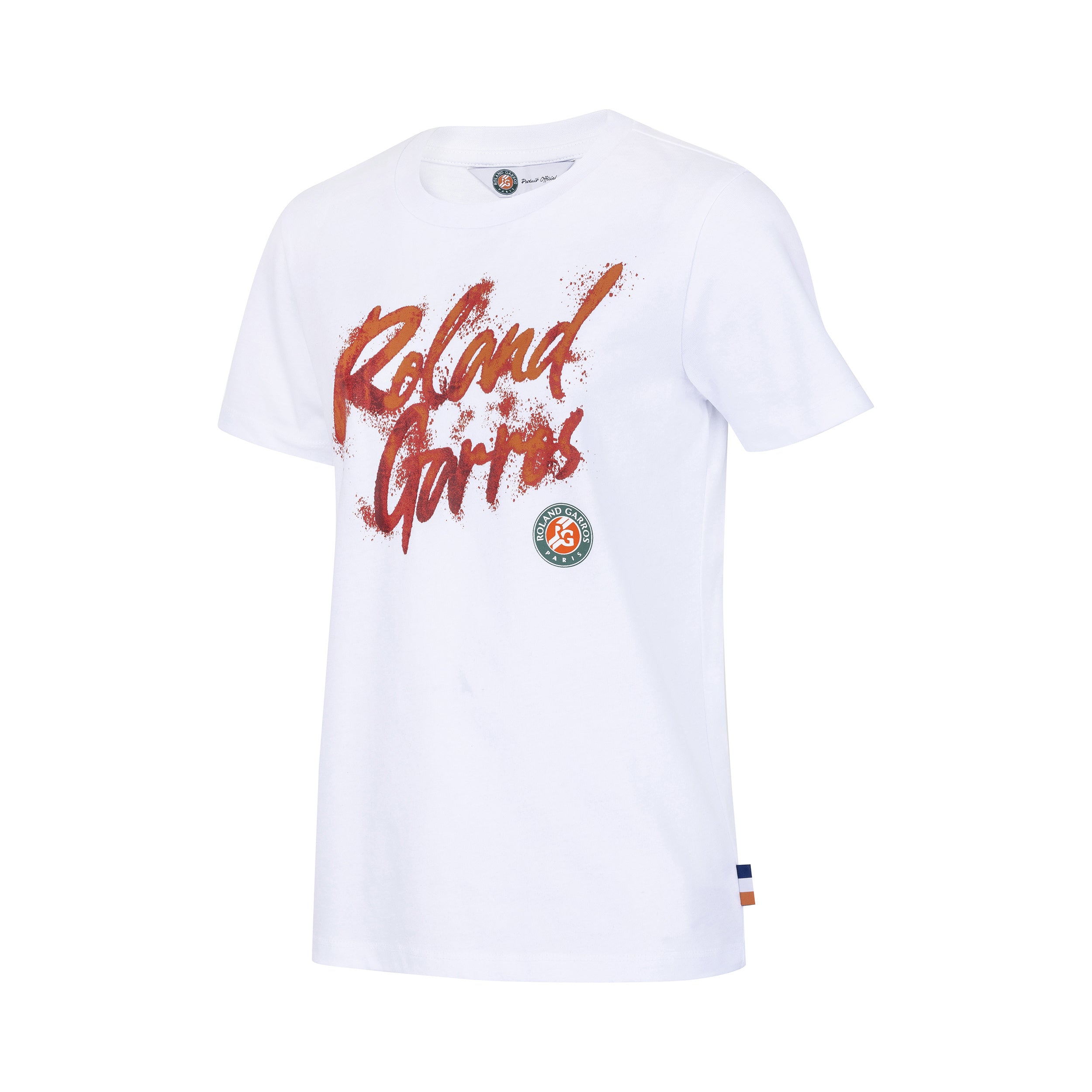 Roland Garros Maglietta Bambini-Bianco