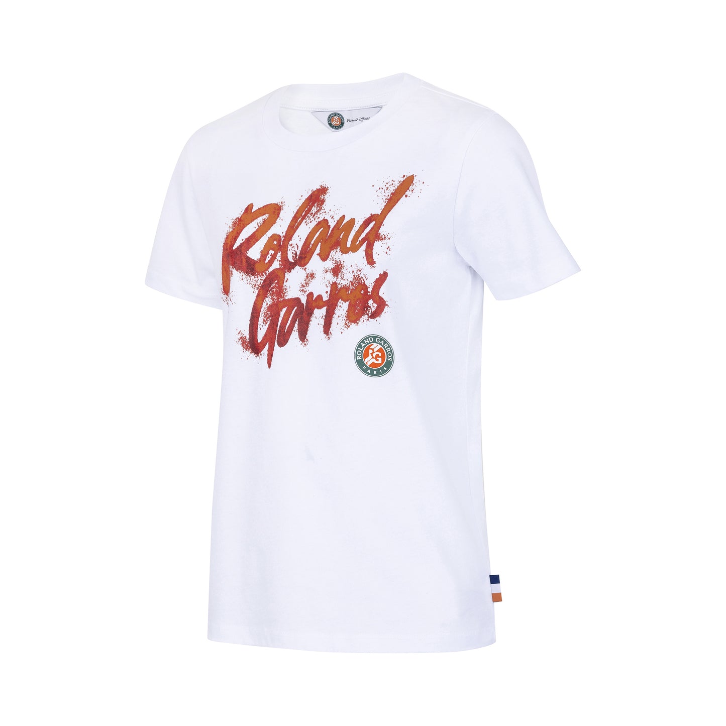 Roland Garros Maglietta Bambini-Bianco