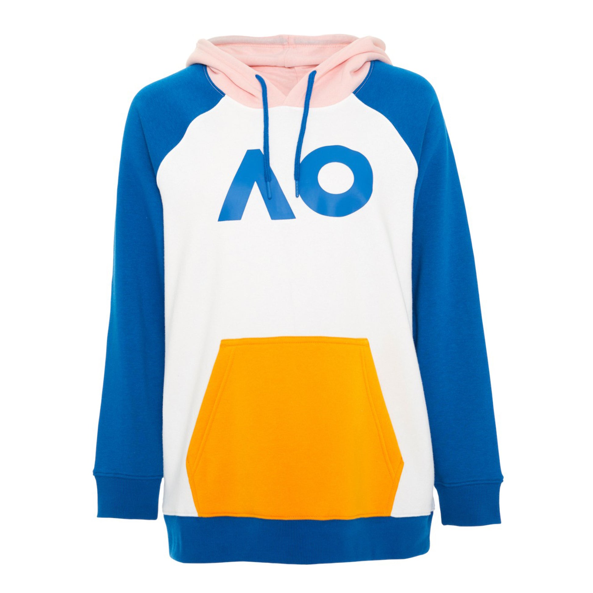 Australian Open Tricolour Felpa con cappuccio Donna - blu, multicolore