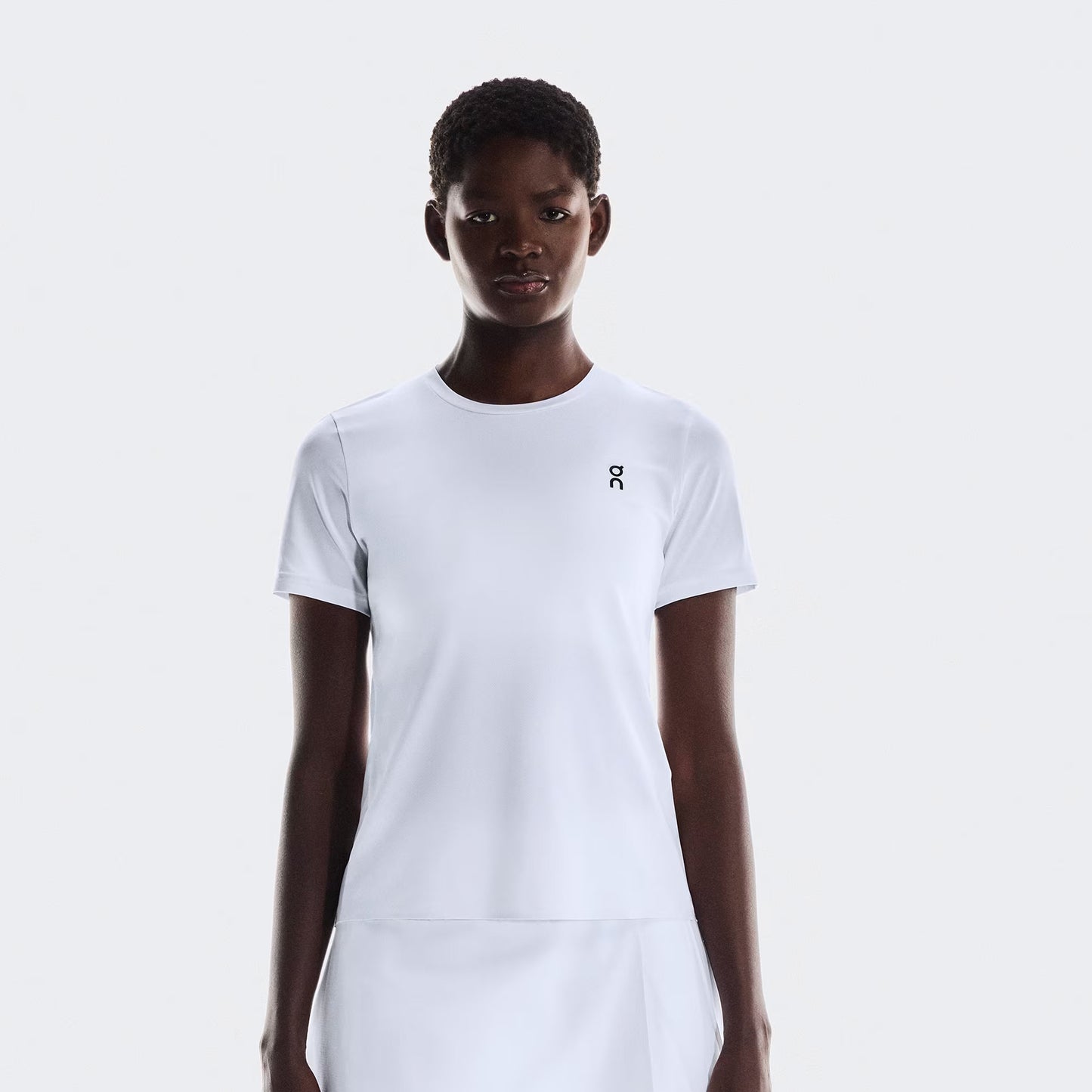 On Court Maglietta Donna-Bianco,Multicolore