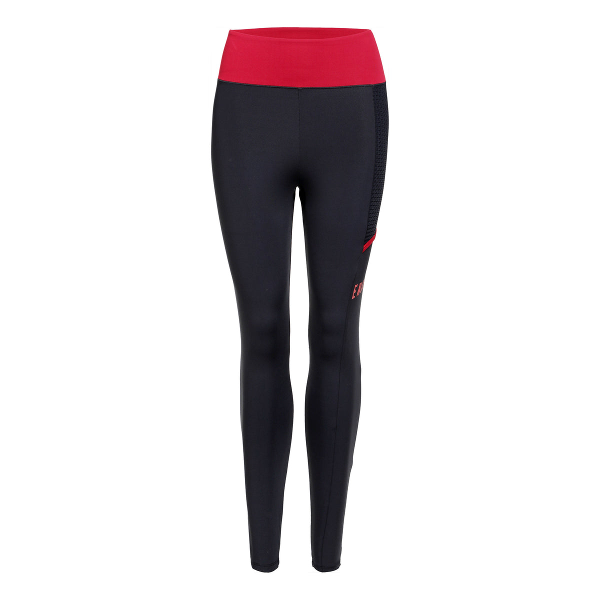 Endless Fit Pocket Calzamaglia Donna - nero, rosso