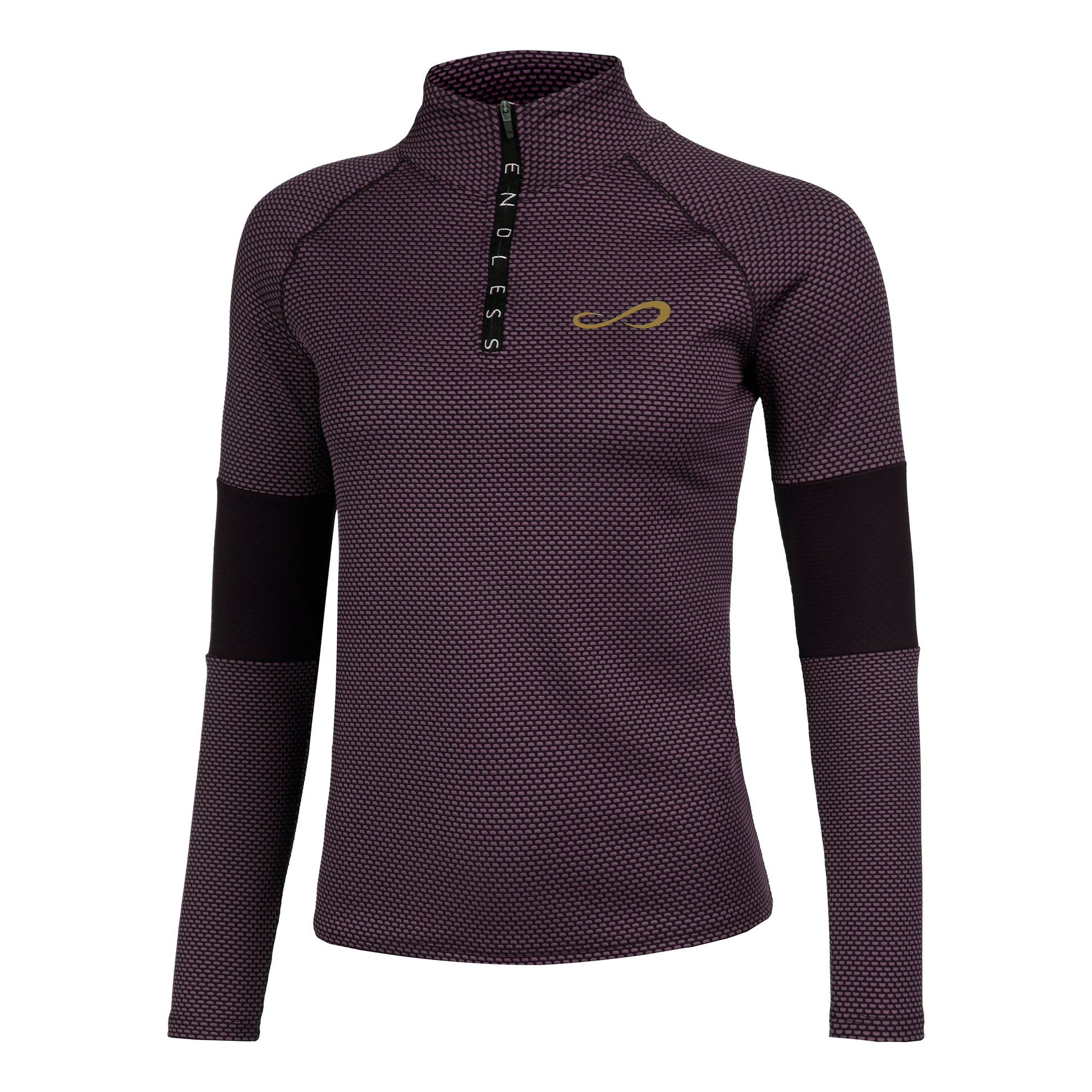 Endless Kirsch Iconic Manica lunga Donna - viola,