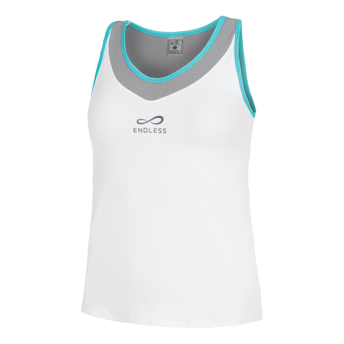 Endless Ottey Canottiera Donna - bianco,