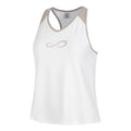 Speed V Canottiera Donna - bianco, beige