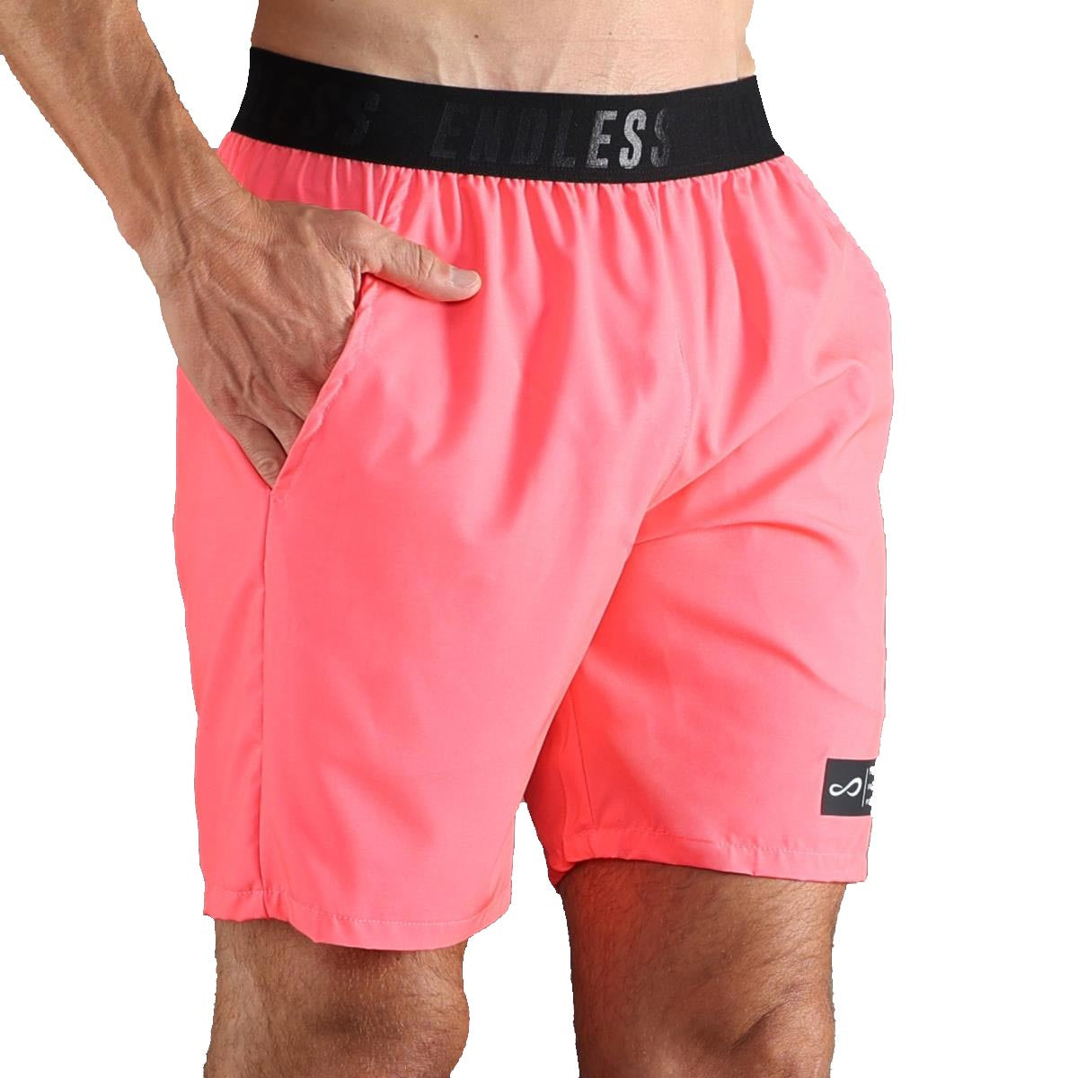 Endless Ace Iconic Pantaloncini Uomini-Rosa Neon